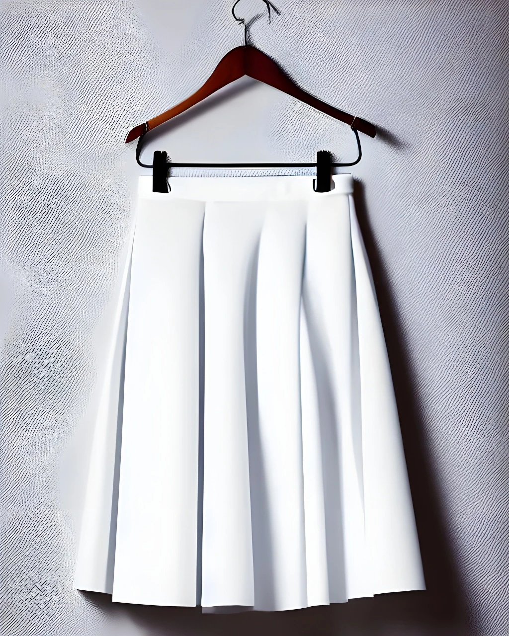 White Skirt Product Photo