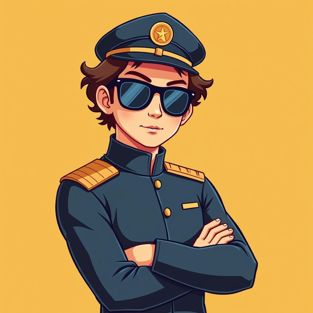 Navy Cadet Lando Norris in Vector Charm
