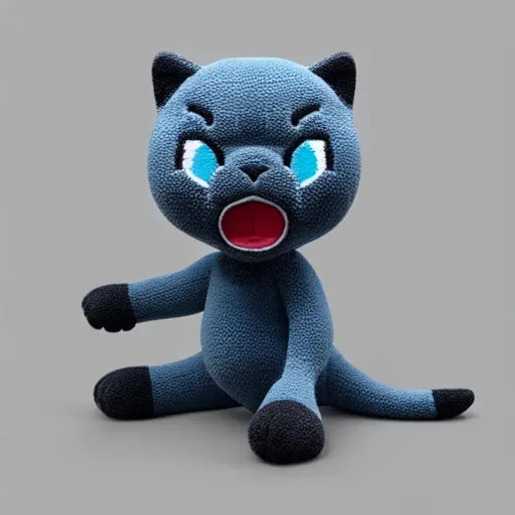 Squishy Panther Plush Toy