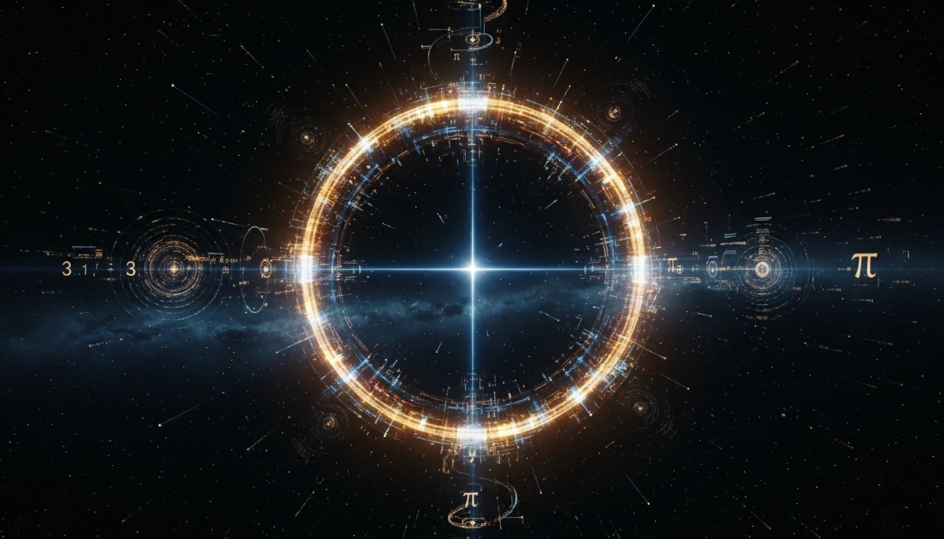 Cinematic Visualization Of Pi