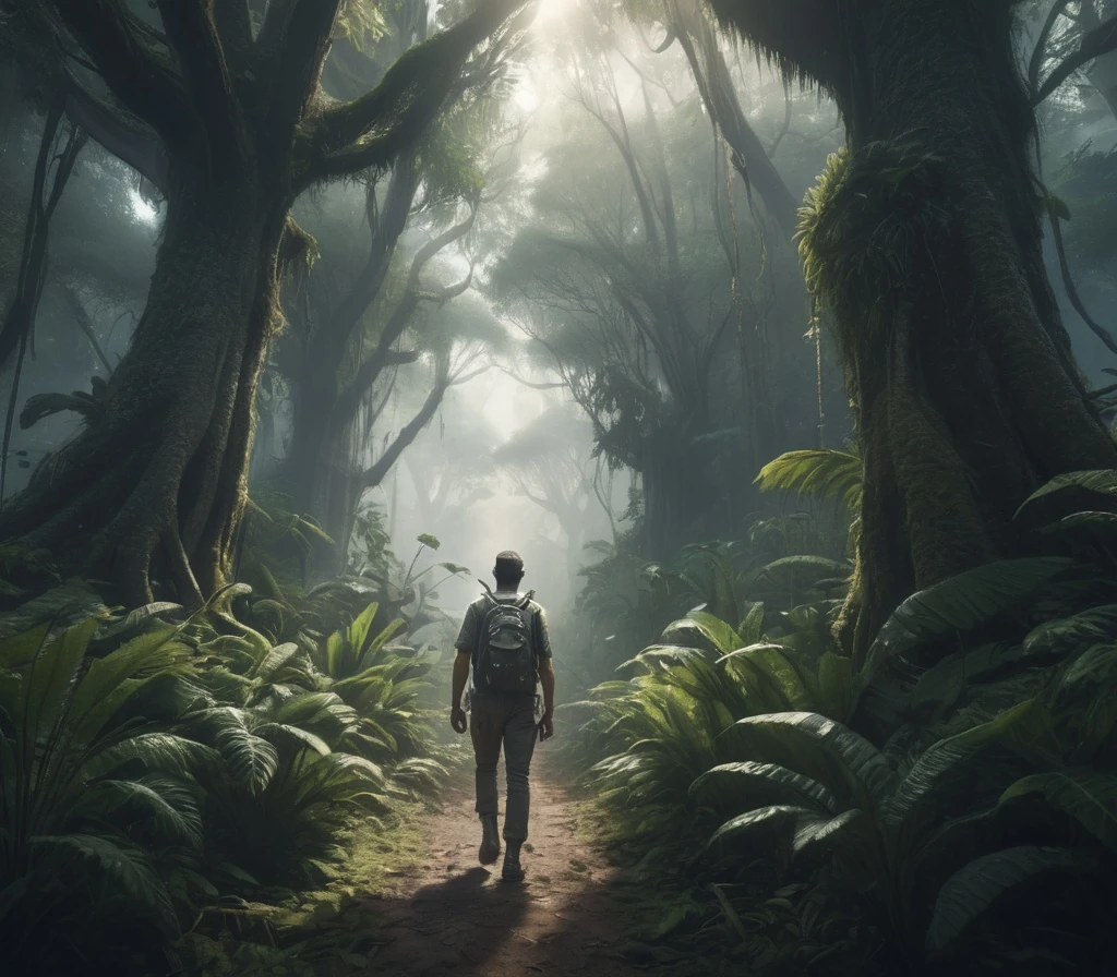 Adventurer In A Silent Jungle