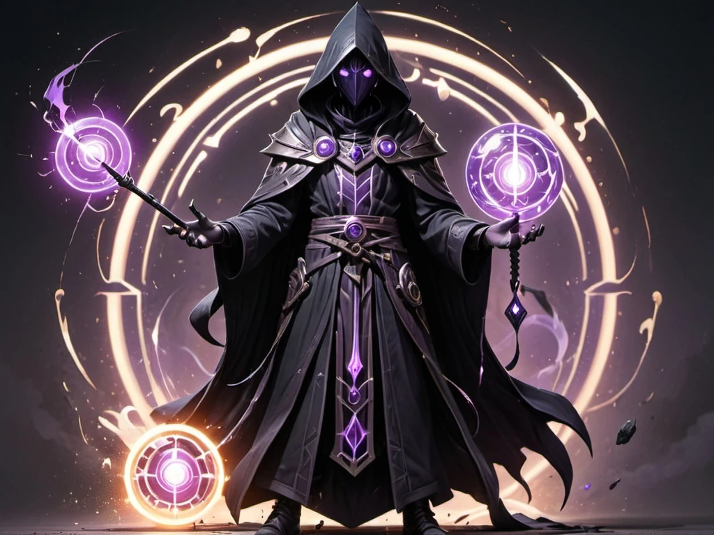 Dark Arcane Mage Splash Art