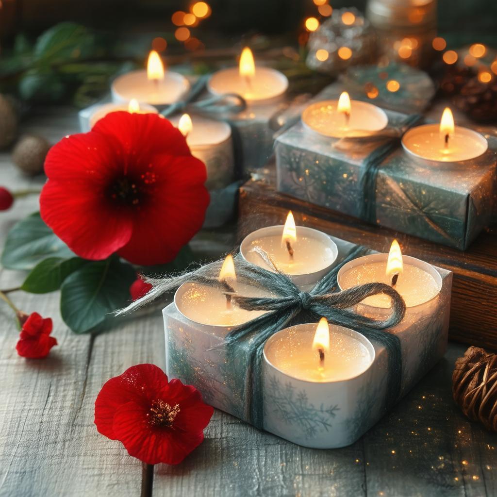 Enchanted Gift Boxes Aglow With Candlelight