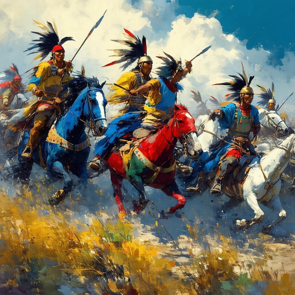 Battle of Little Bighorn in Manga Fury