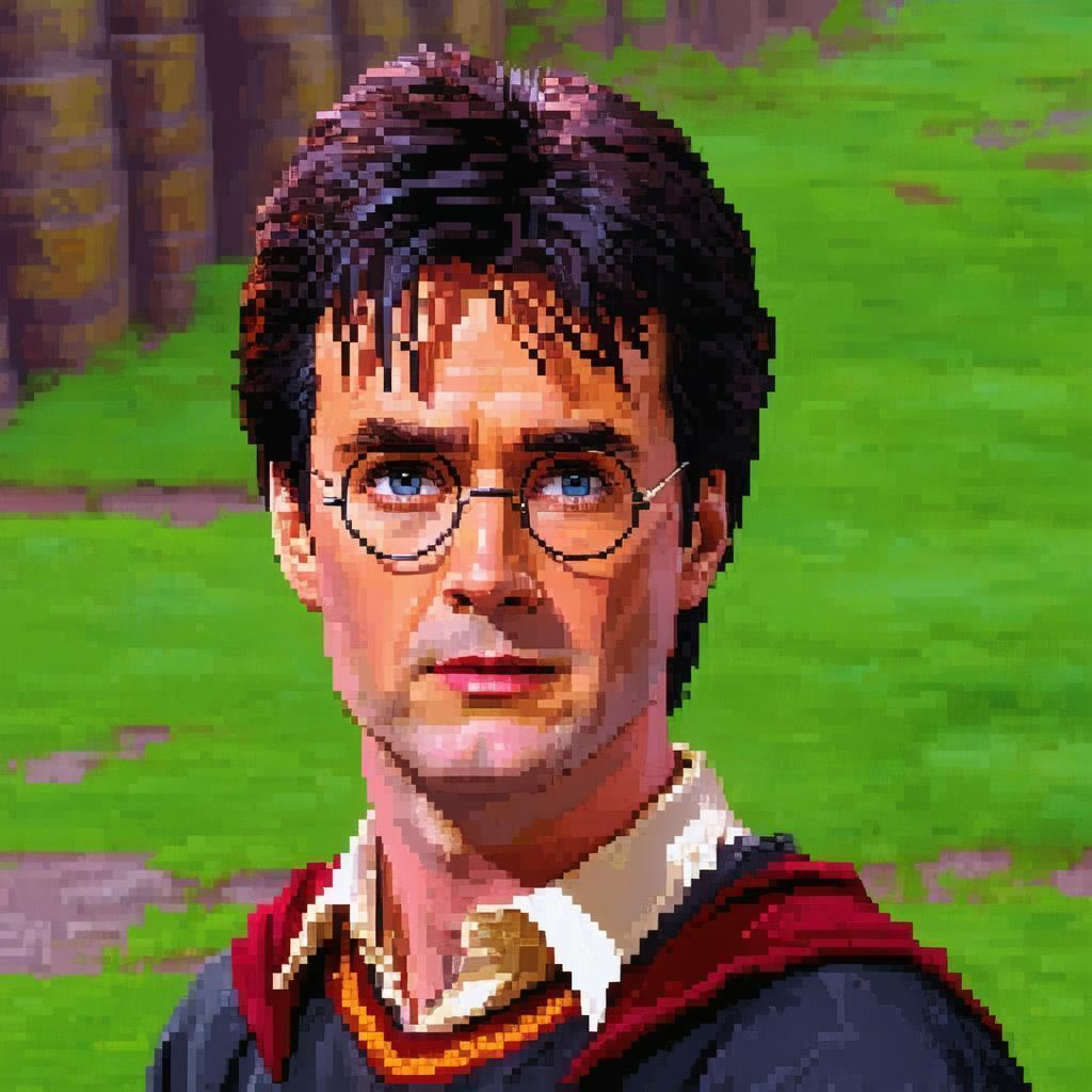 Bruce Campbell's Pixel Turn as Harry Potter
