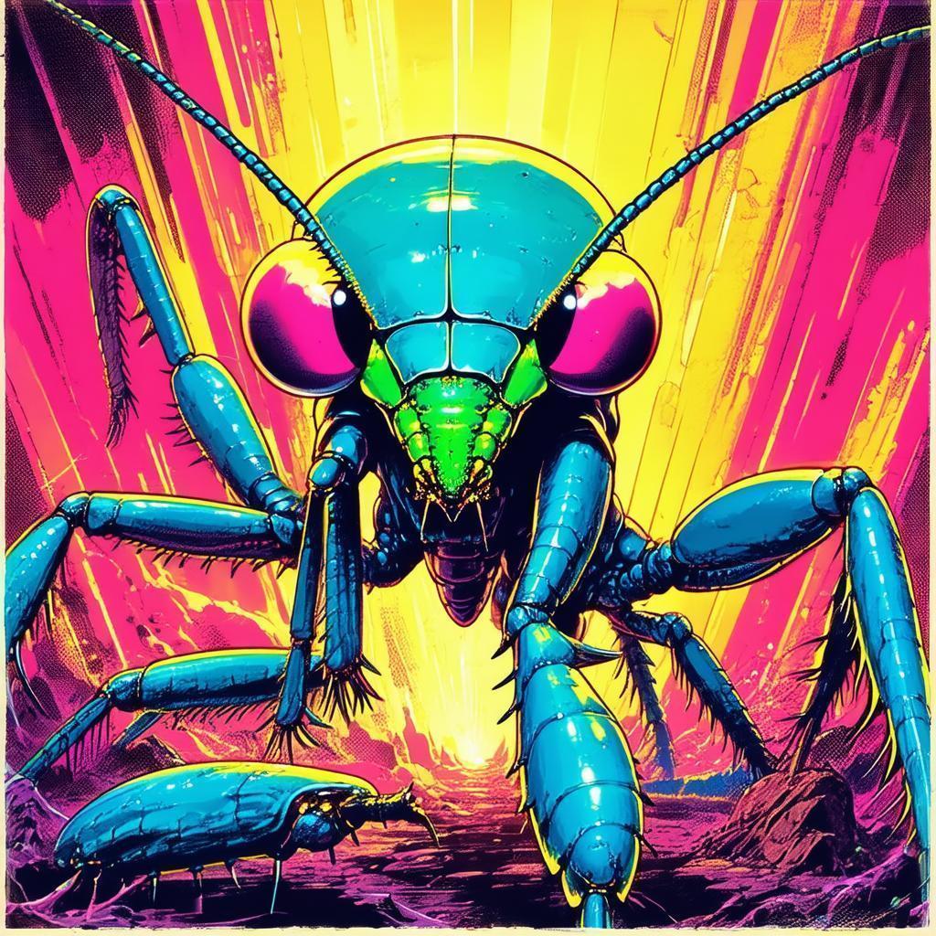 Mantis Assassin in High Energy Manga