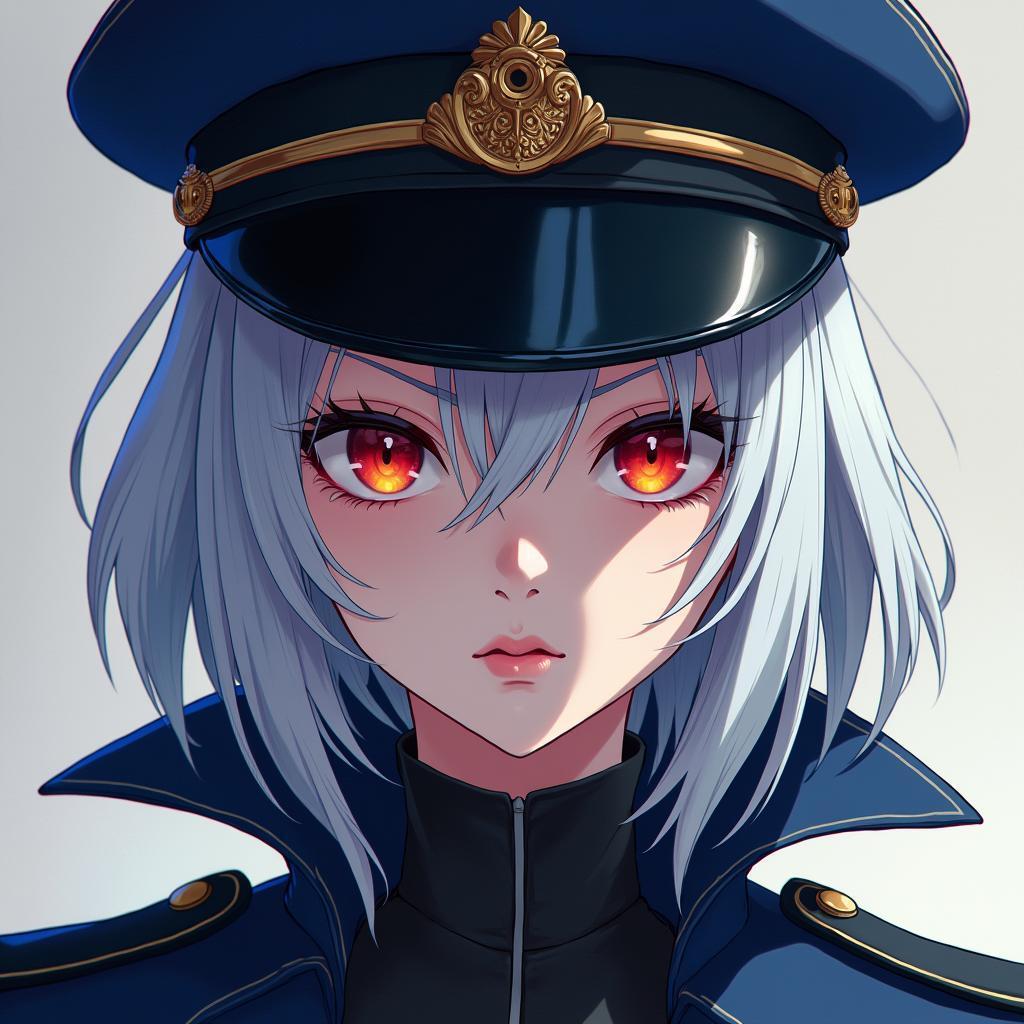 Kommissar Tarsis in Grimdark Anime Glow