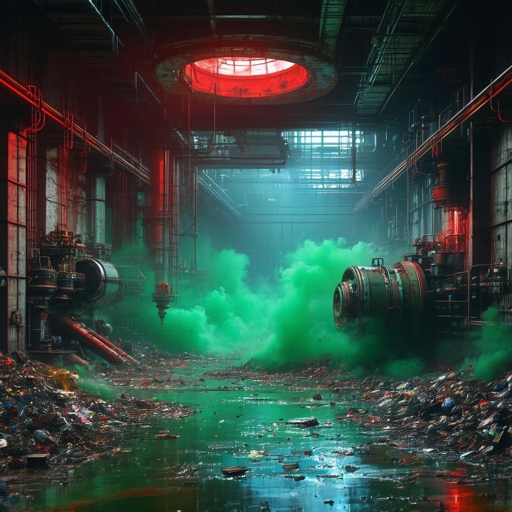 Industrial Duel Over a Radioactive Swamp