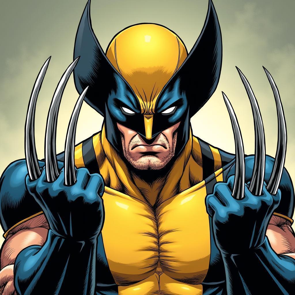 Boris Johnson as Wolverine in Manga