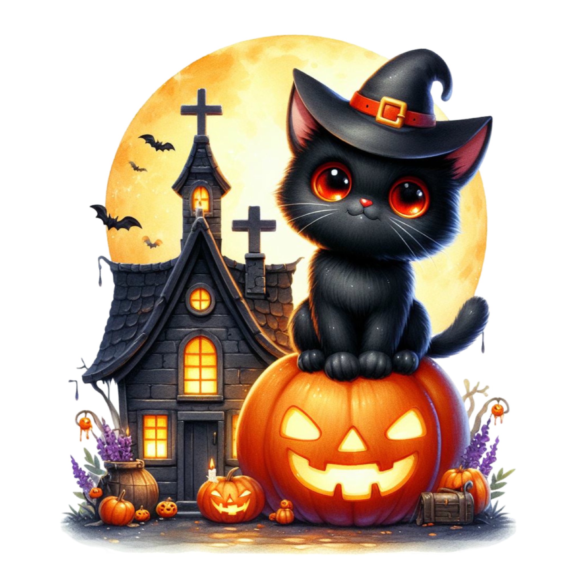 SVG: Halloween Cat