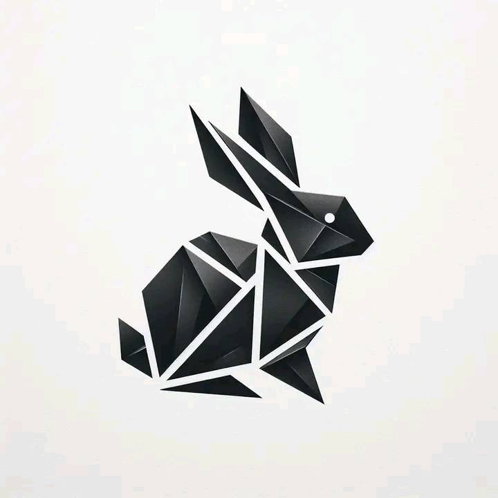 SVG: Geometric bunny