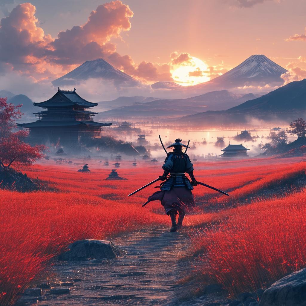 Samurai Champloo Shimmering Matte Painting