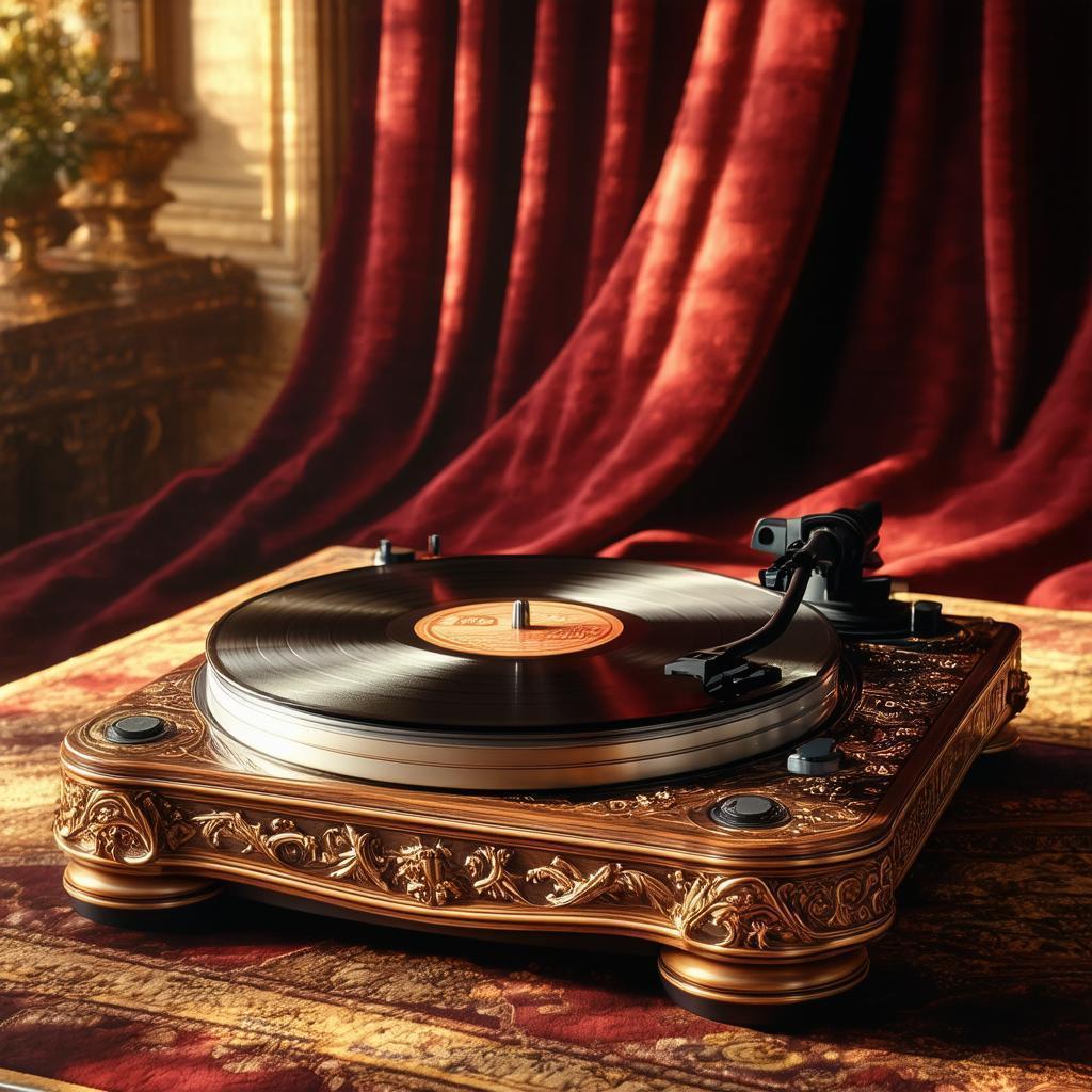 Denon Turntable As Renaissance Masterpiece