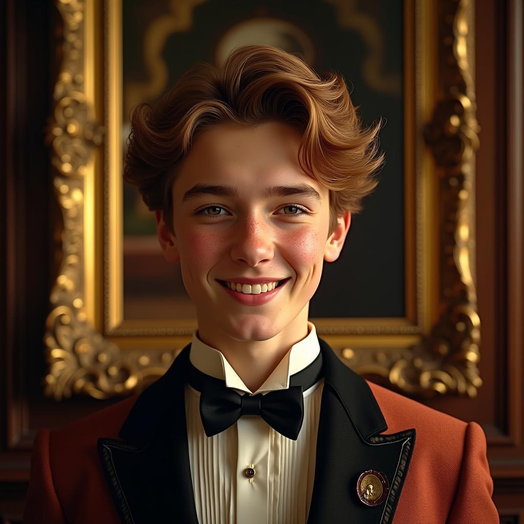 Baroque Portrait Of Teenage Archie Andrews
