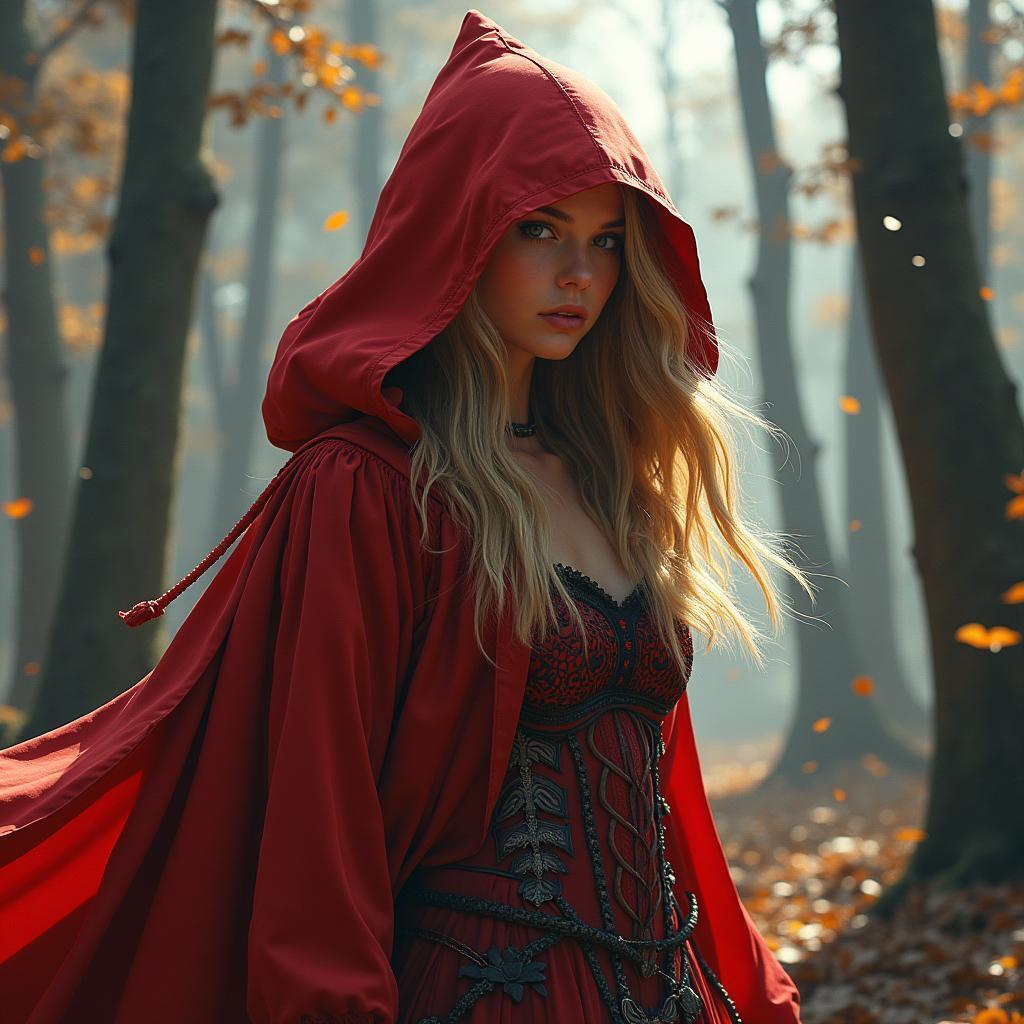 Cara Delevingne As Amazon Red Riding Hood