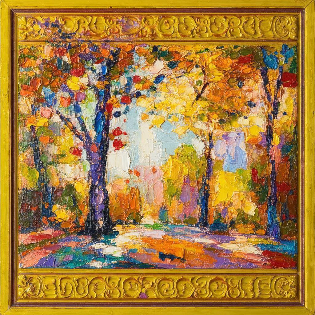 Tempera News Cover With Ornate Frame