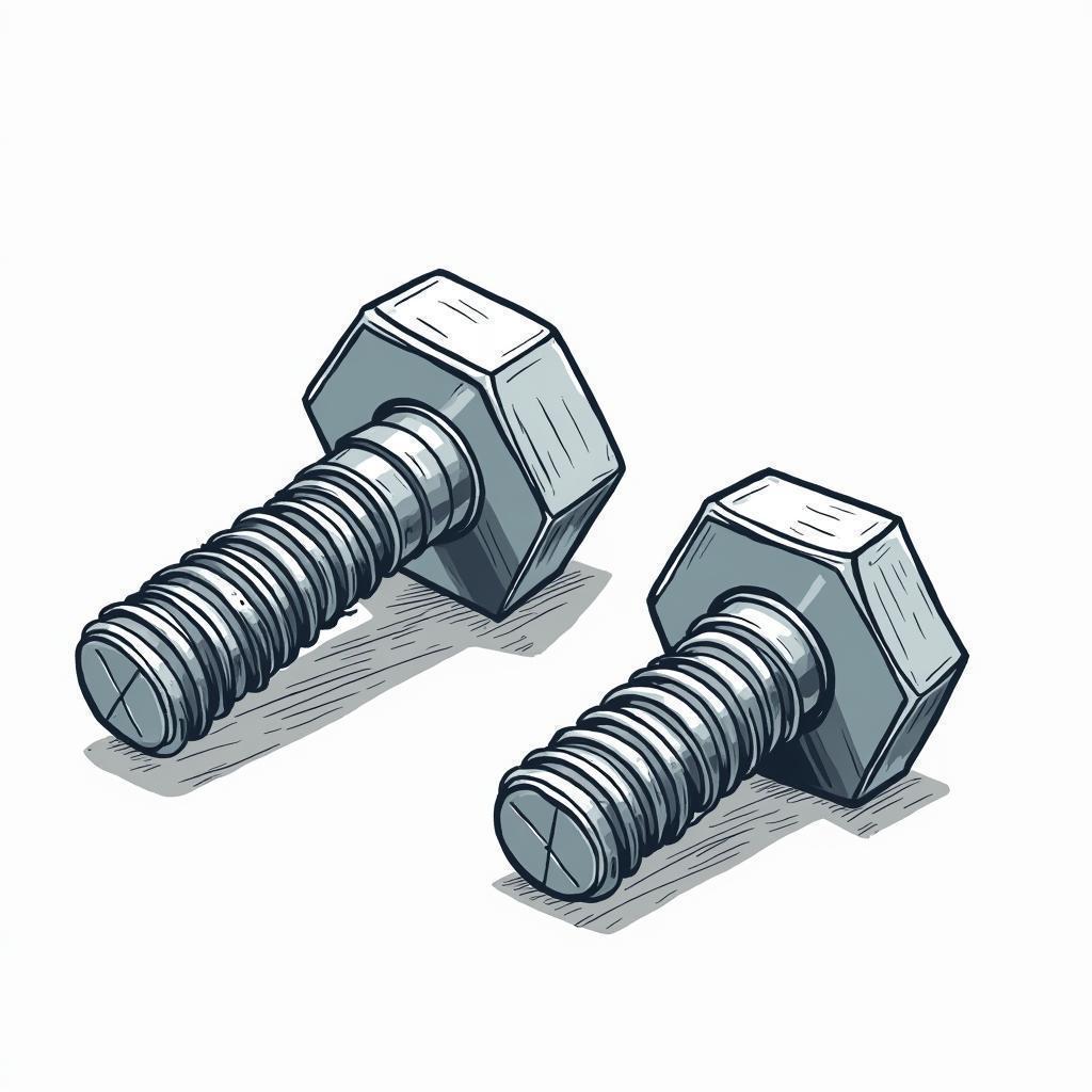 Manga Study of Stainless Steel Bolt Fasteners