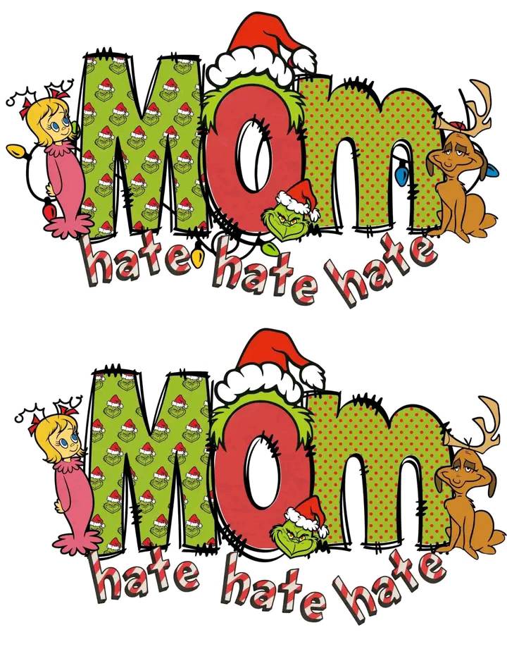SVG: Grinch Mom and Dad