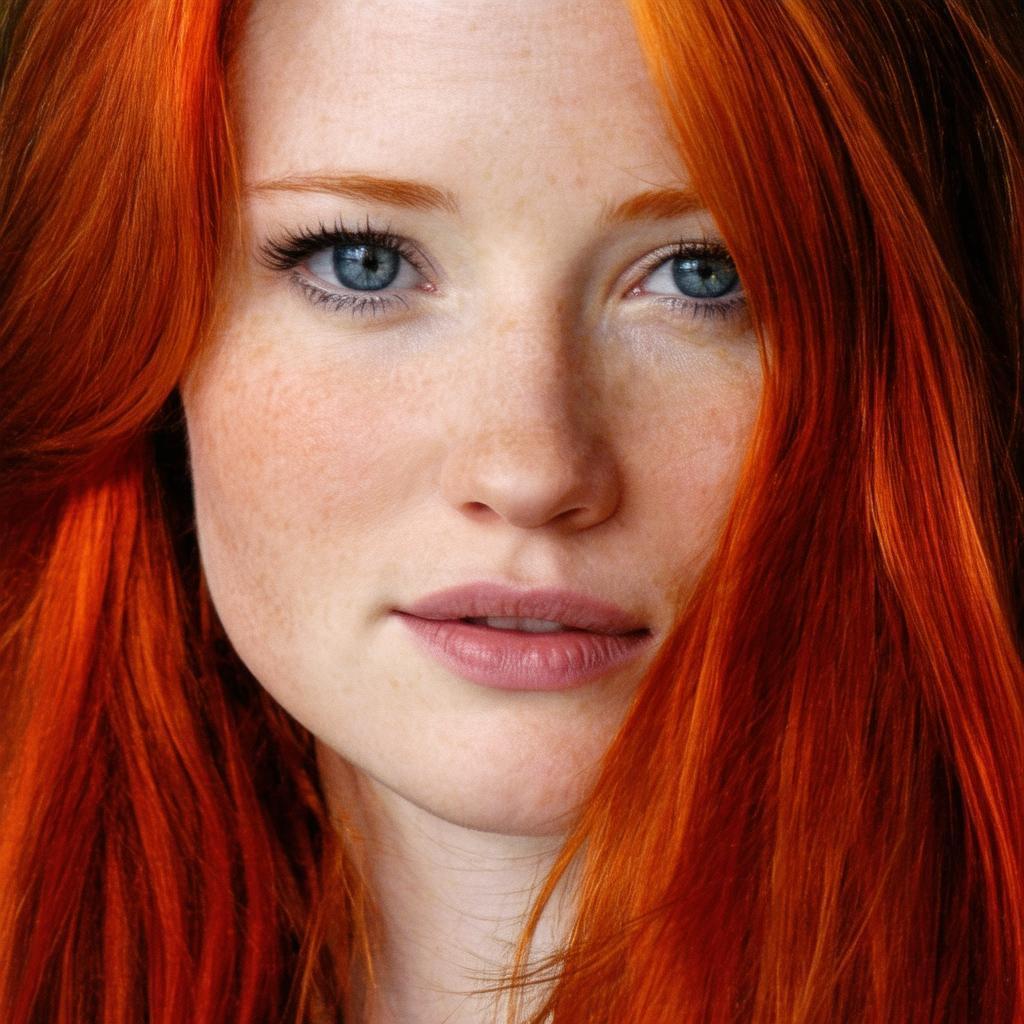Amy Pond Close Up on Ektar Film