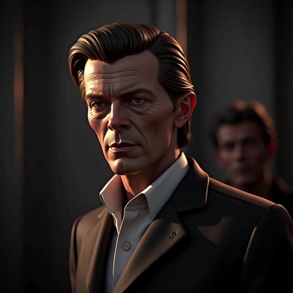 David Bowie at the Twin Peaks Gates