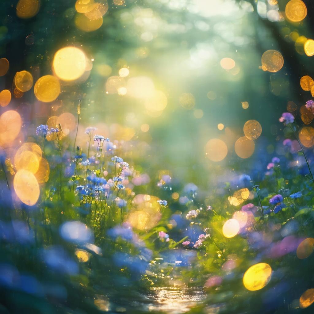 Miyazaki Style Bokeh Magic in Everyday Moments