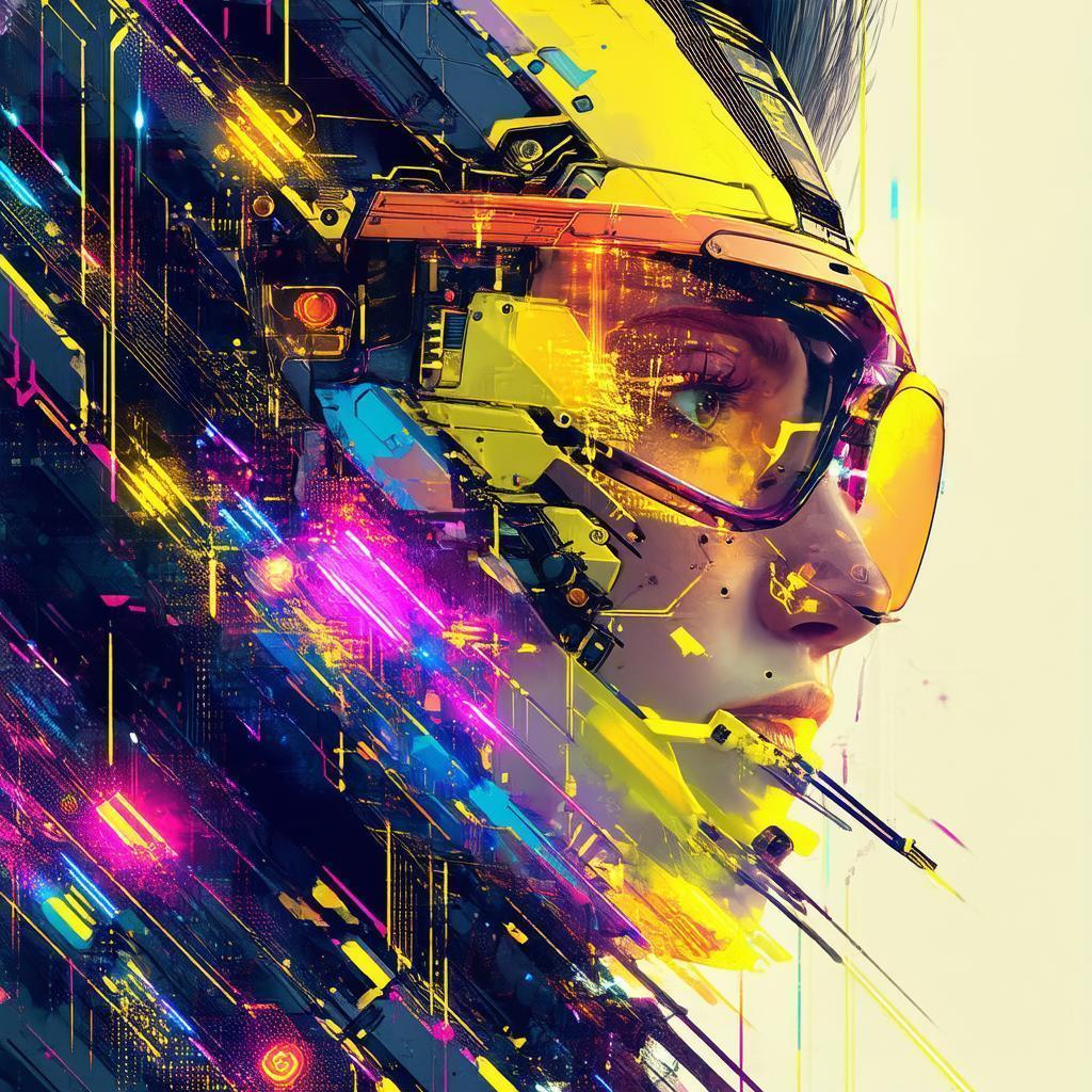 Glowing Apex Legends Portrait in Digital Detail