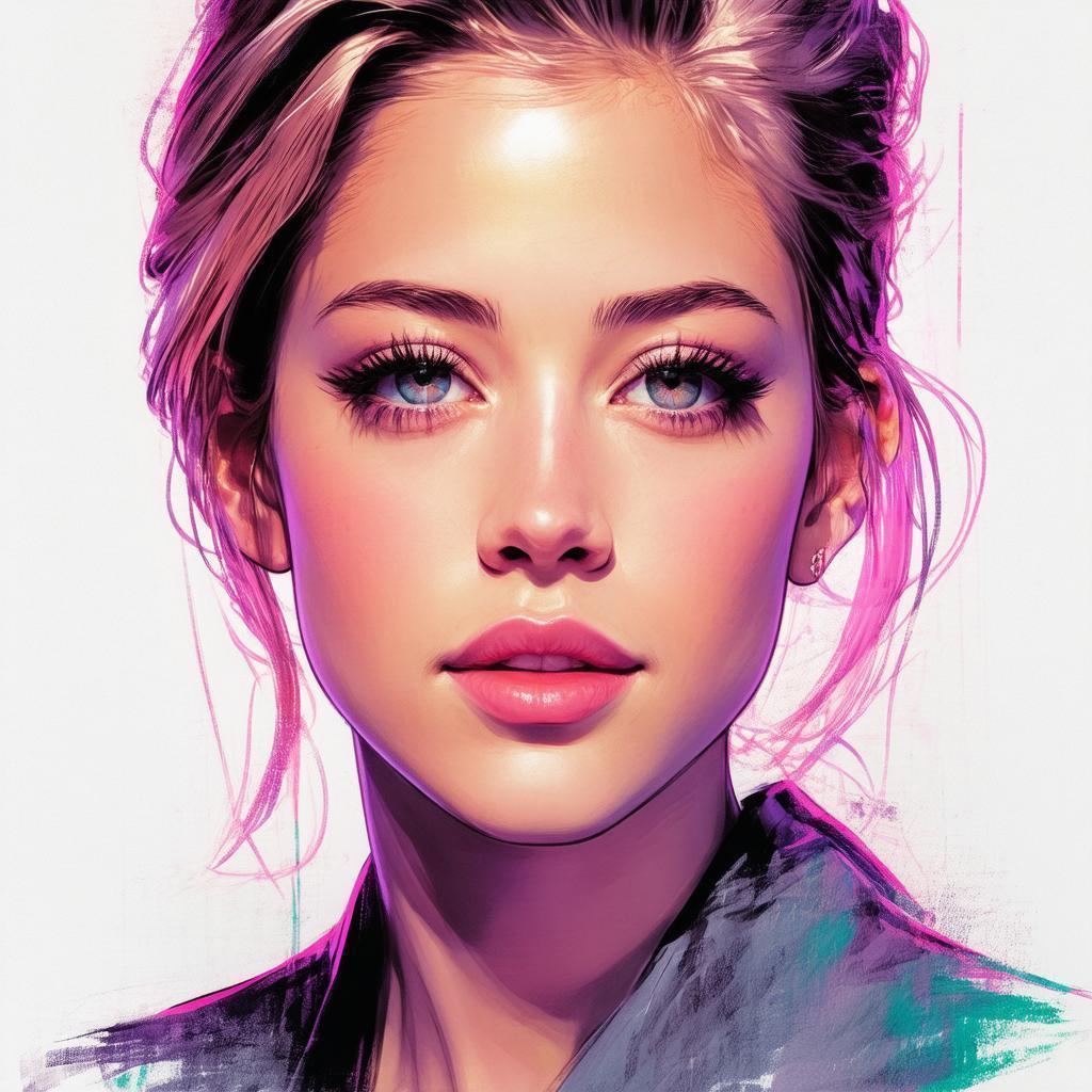 Lili Reinhart in Iconic Manga Chiaroscuro