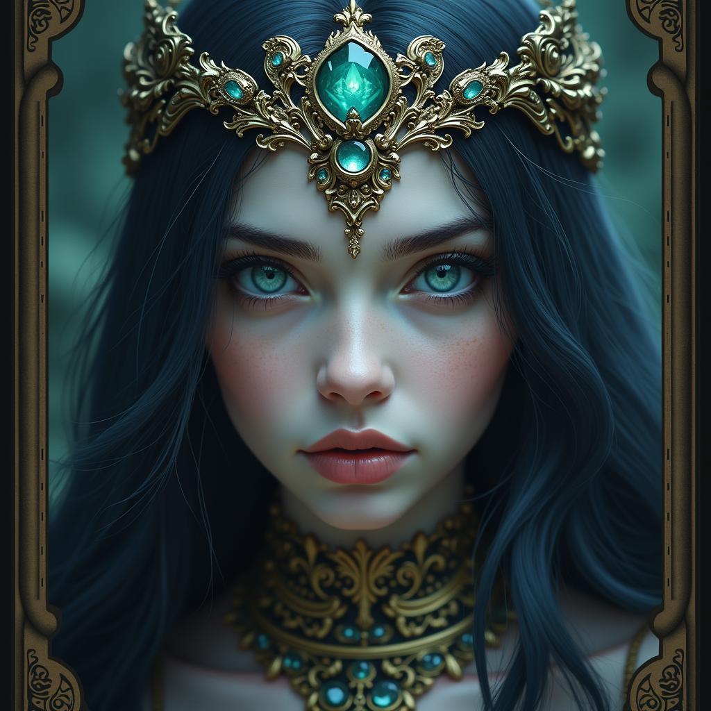 Ellie in Ornate Mystical Fantasy Cover Art