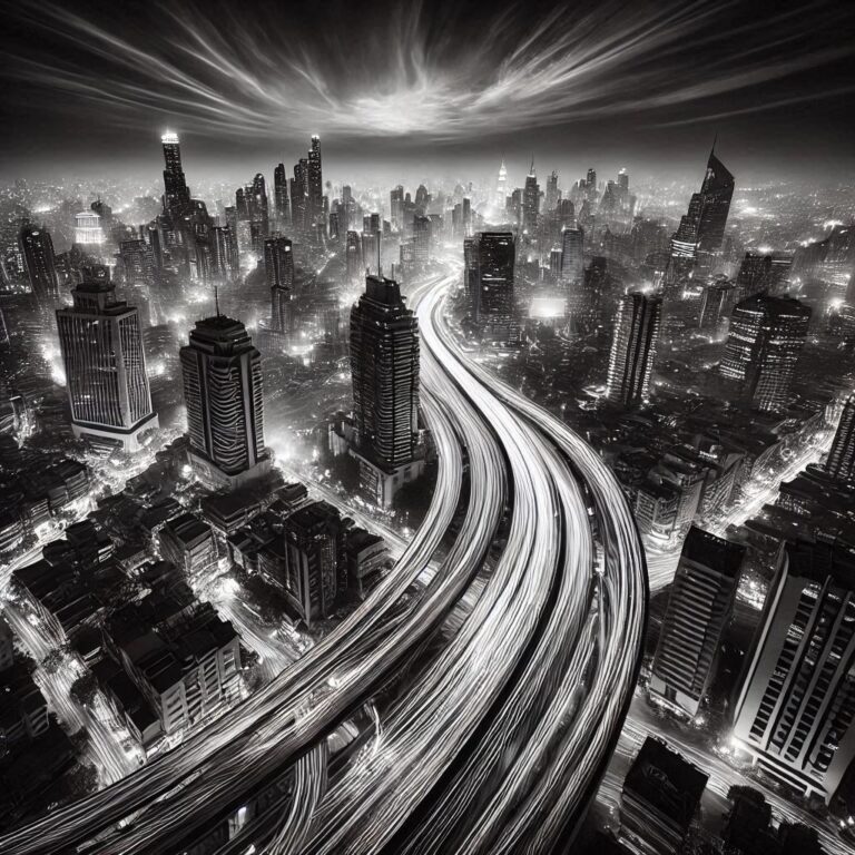 Cityscape Night Photography Long Exposure