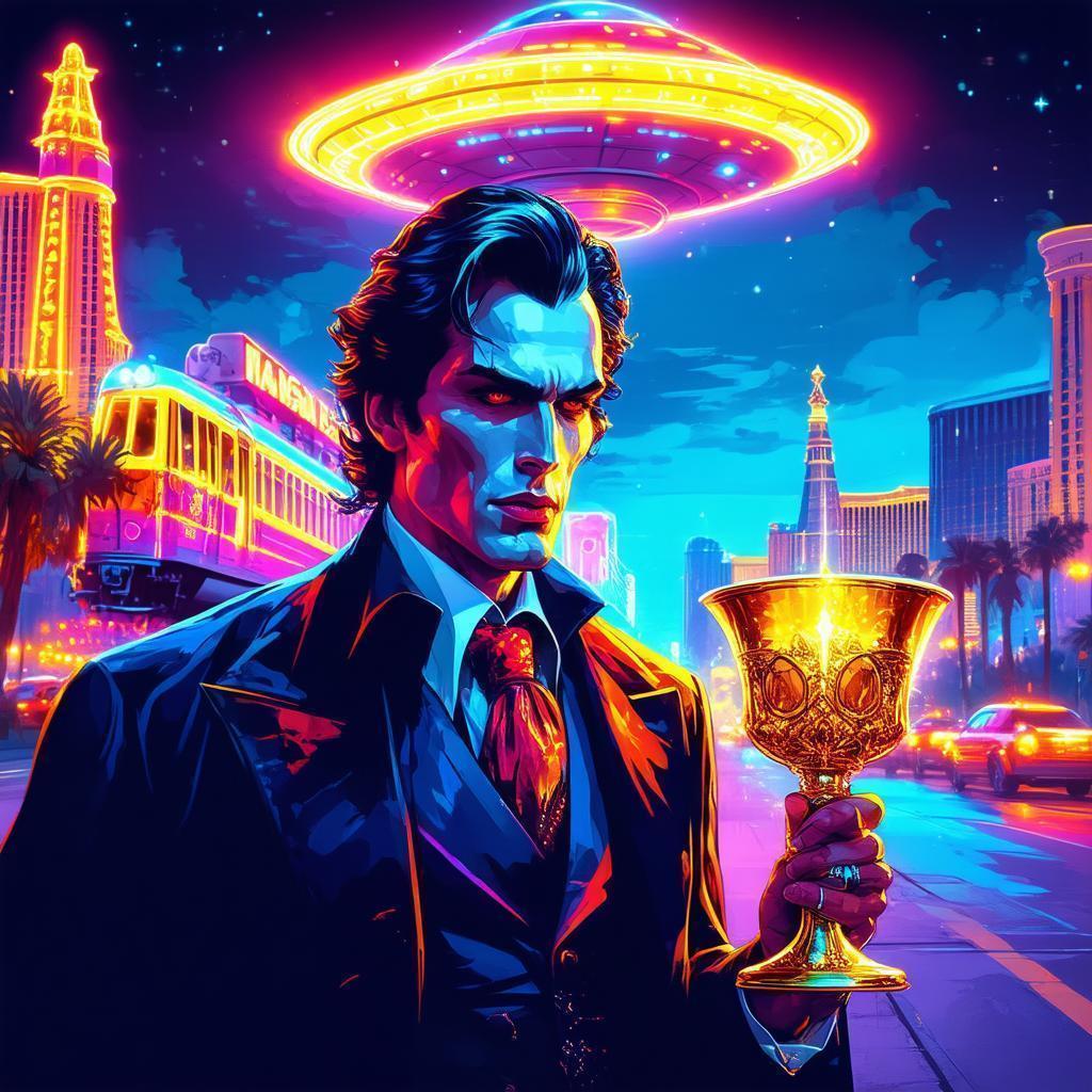 Time Traveling Vampire in Neon Las Vegas