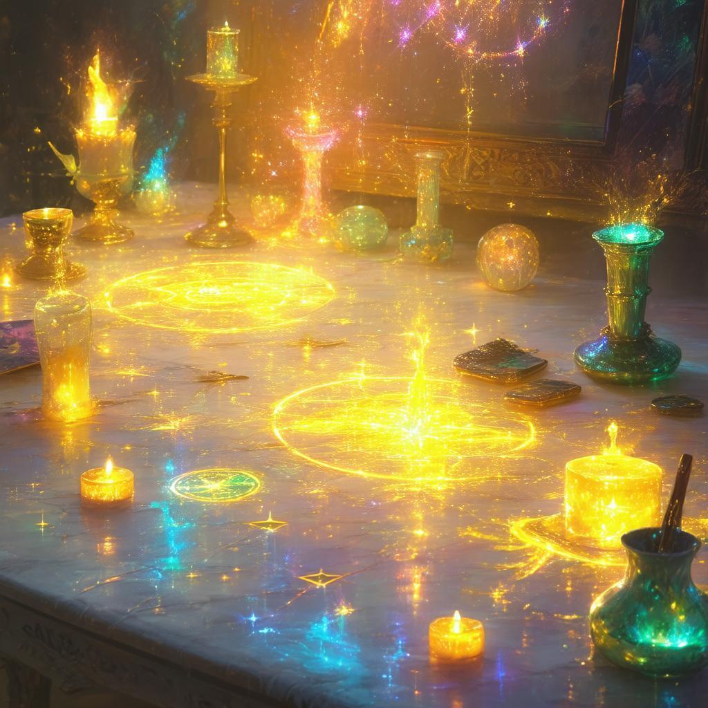 Ethereal Confusion on a Midnight Dream Table