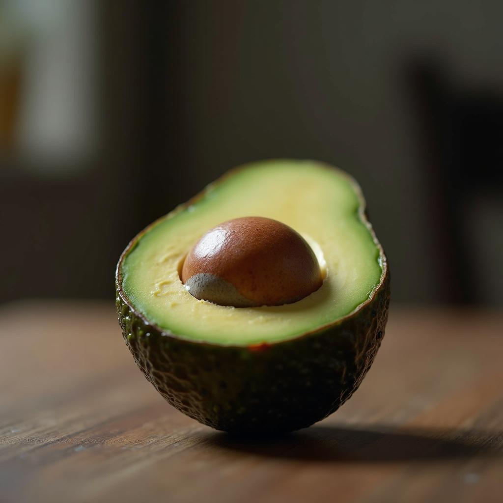 Cinematic Avocado Study in Subtle Light