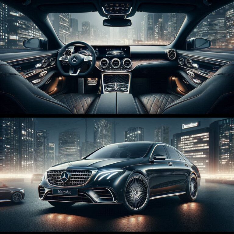 Luxury Mercedes Benz Car Interior Design