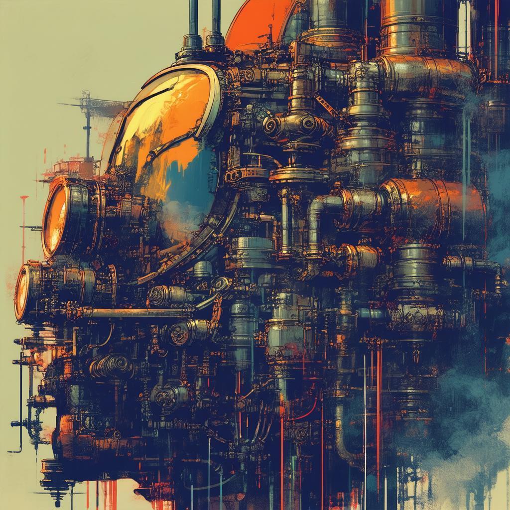 Steampunk Bioshock Portrait in Misty Manga