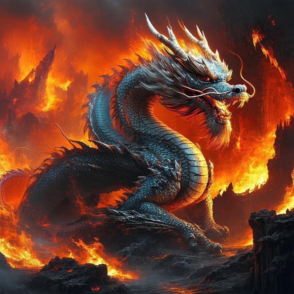 The Devil Reigns as a Majestic Dragon