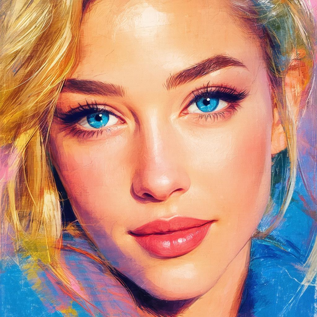 Lili Reinhart in Dramatic Manga Portrait