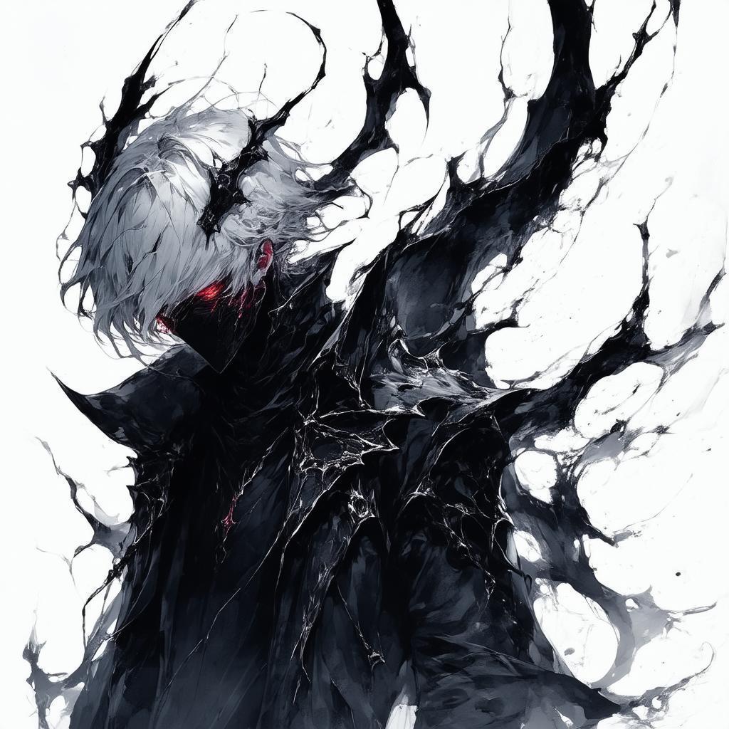 Shadow Fiend in Tokyo Ghoul Ink