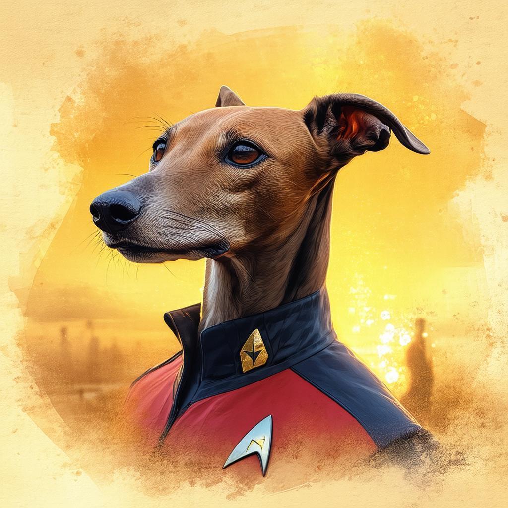 Star Trek Greyhound Officer Field Study