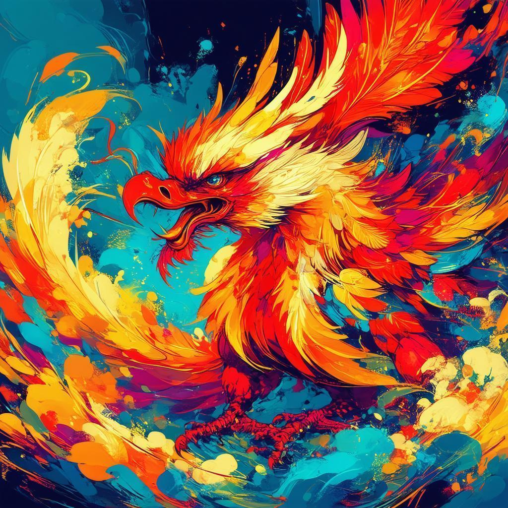 Phoenix Devoured in Karl Kopinsky Style