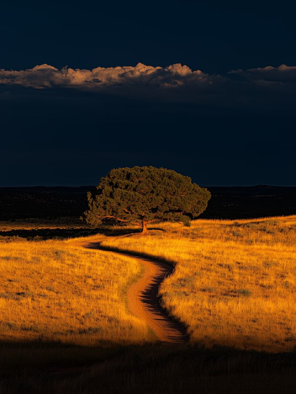 Fredericksburg Texas Sunset Panoramic Image