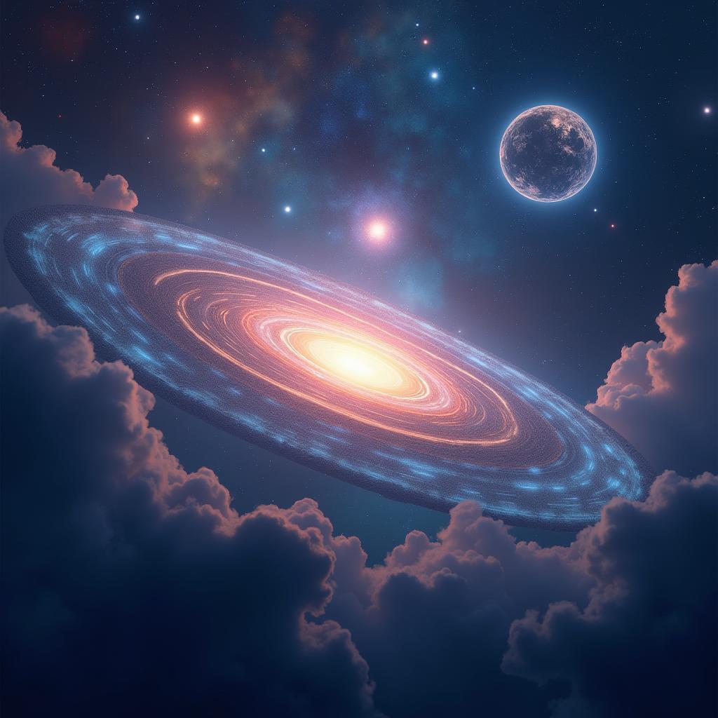 Dreamlike Rings and Nebulae in Deep Sky