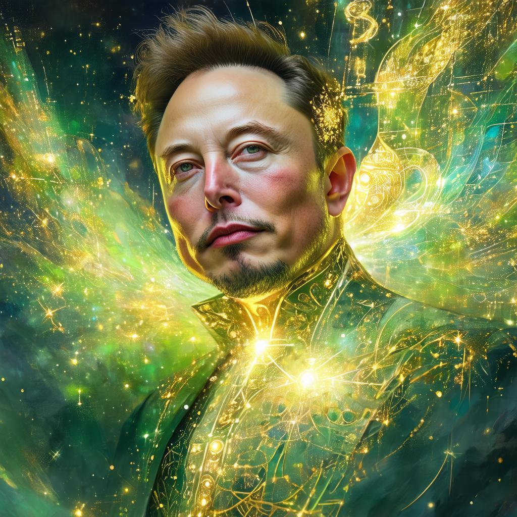 Elon Musk as a Celestial Sorceress