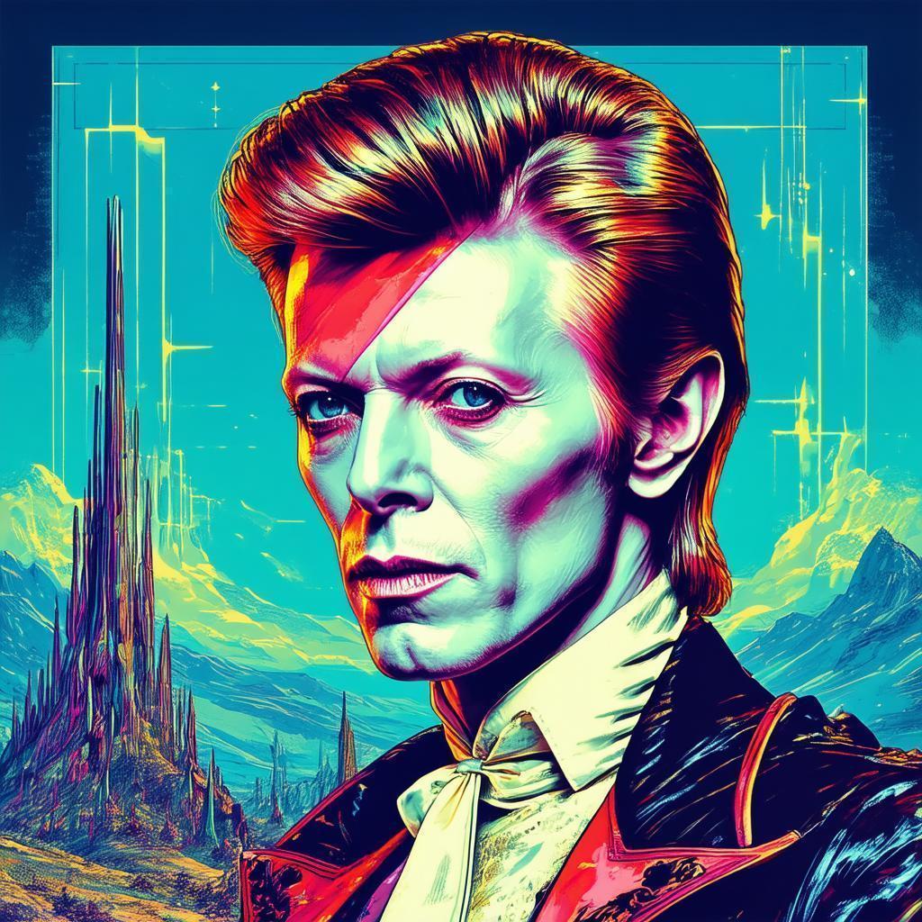 Bowie as the Little Prince of Darkness