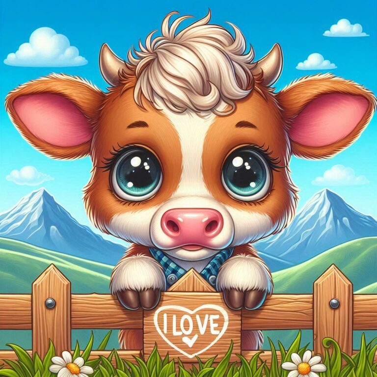 My prompt: Create an illustration of a charming yo
