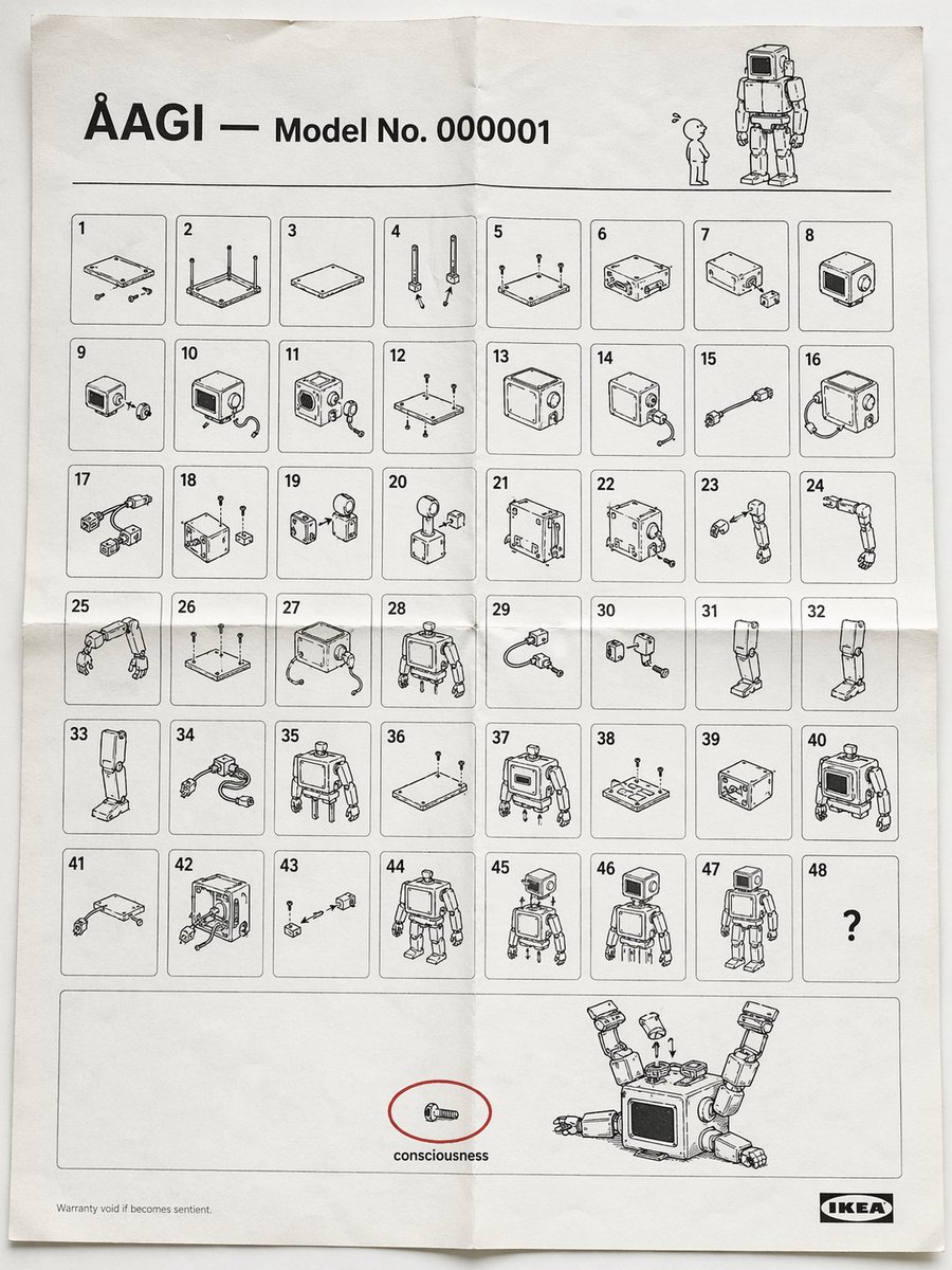 Authentic IKEA Instruction Manual Page