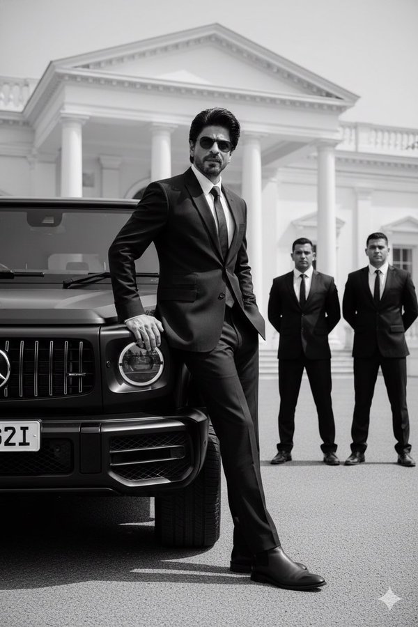 A stylish young man leaning against a matte-black Mercedes-Benz G-Wagon in a cinematic portrait