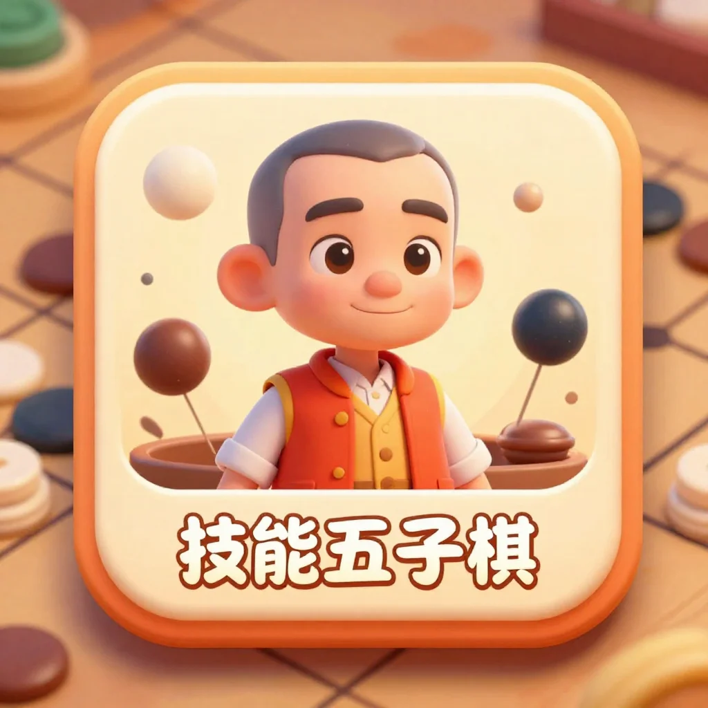 Colorful Cartoon-Style App Icon Design