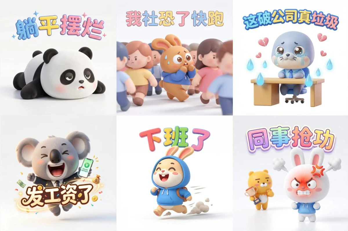 Create a high-quality 3D rendered anthropomorphic mascot character in a cute cartoon style inspired by Kakao F