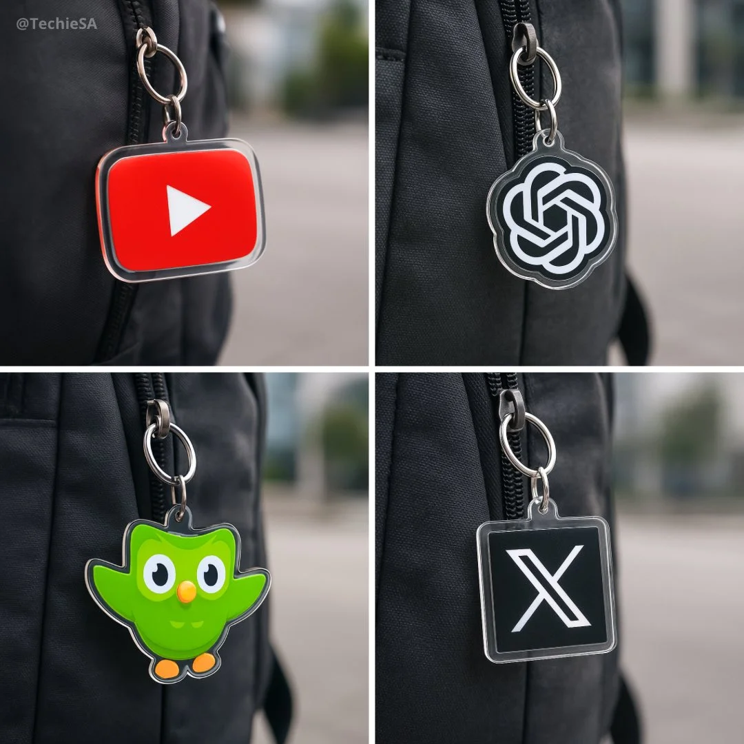 Create a Photorealistic Image of Acrylic Keychain with [LOGO] Logo