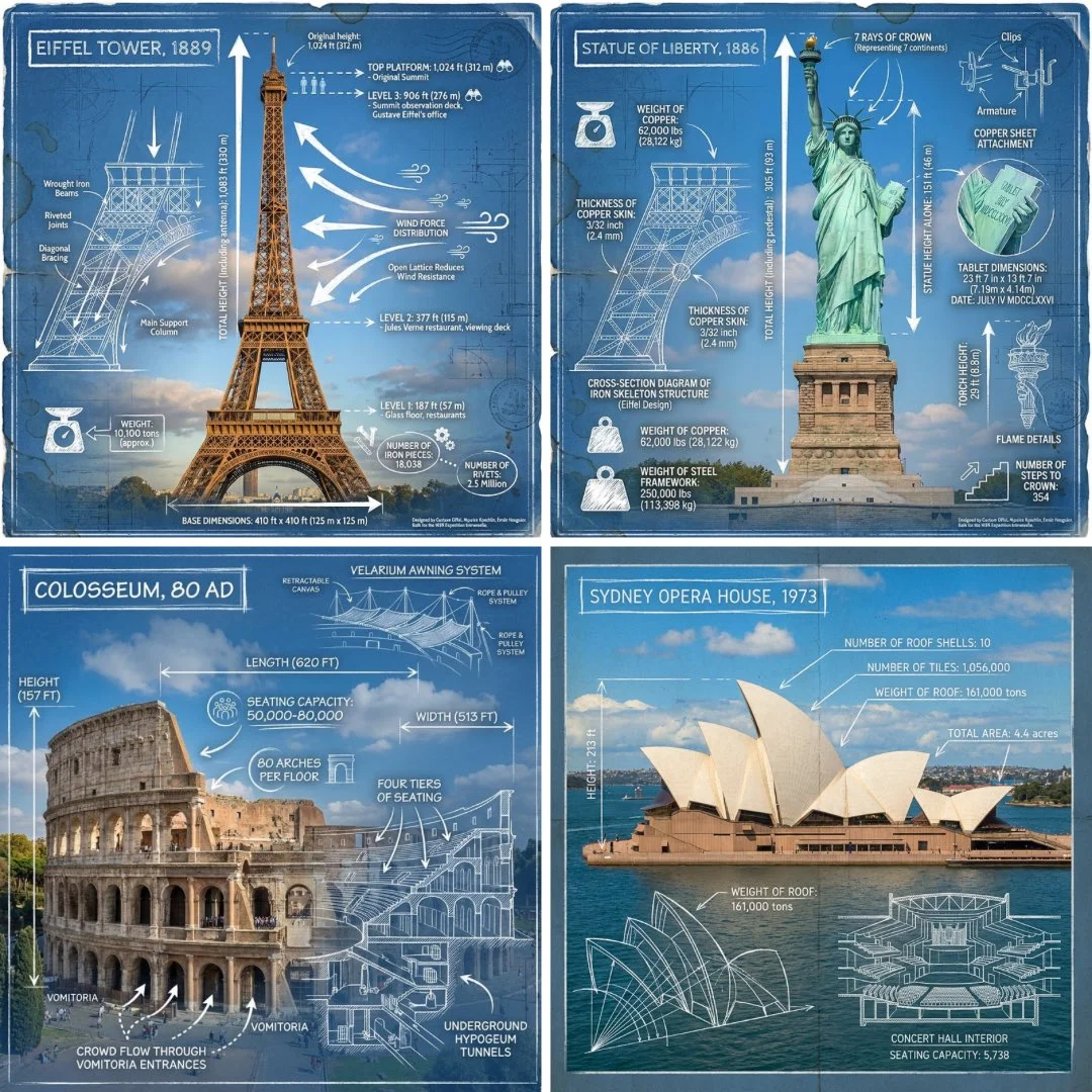 Create an Infographic Image of [LANDMARK]
